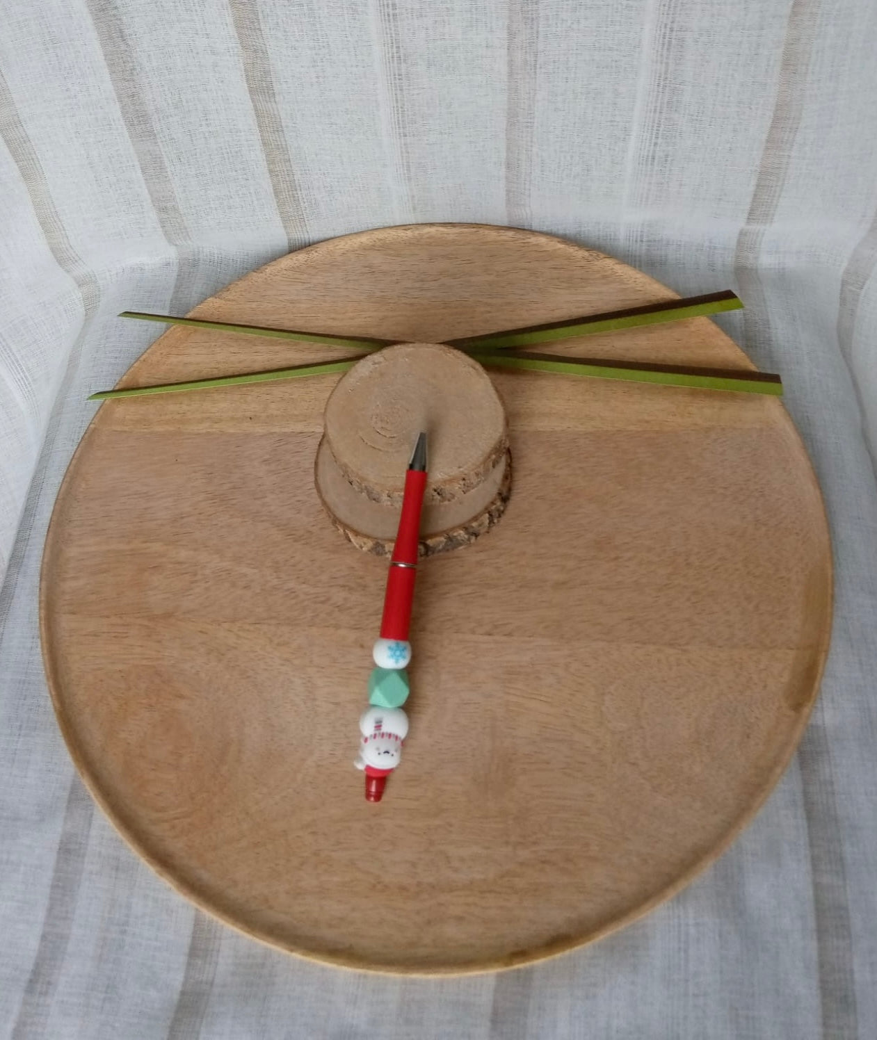 Stylo déco noël