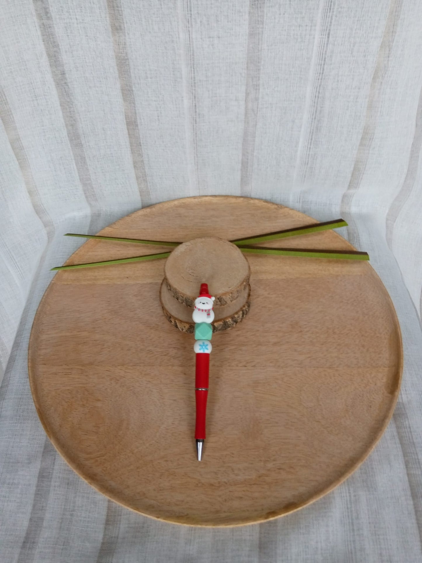 Stylo déco noël