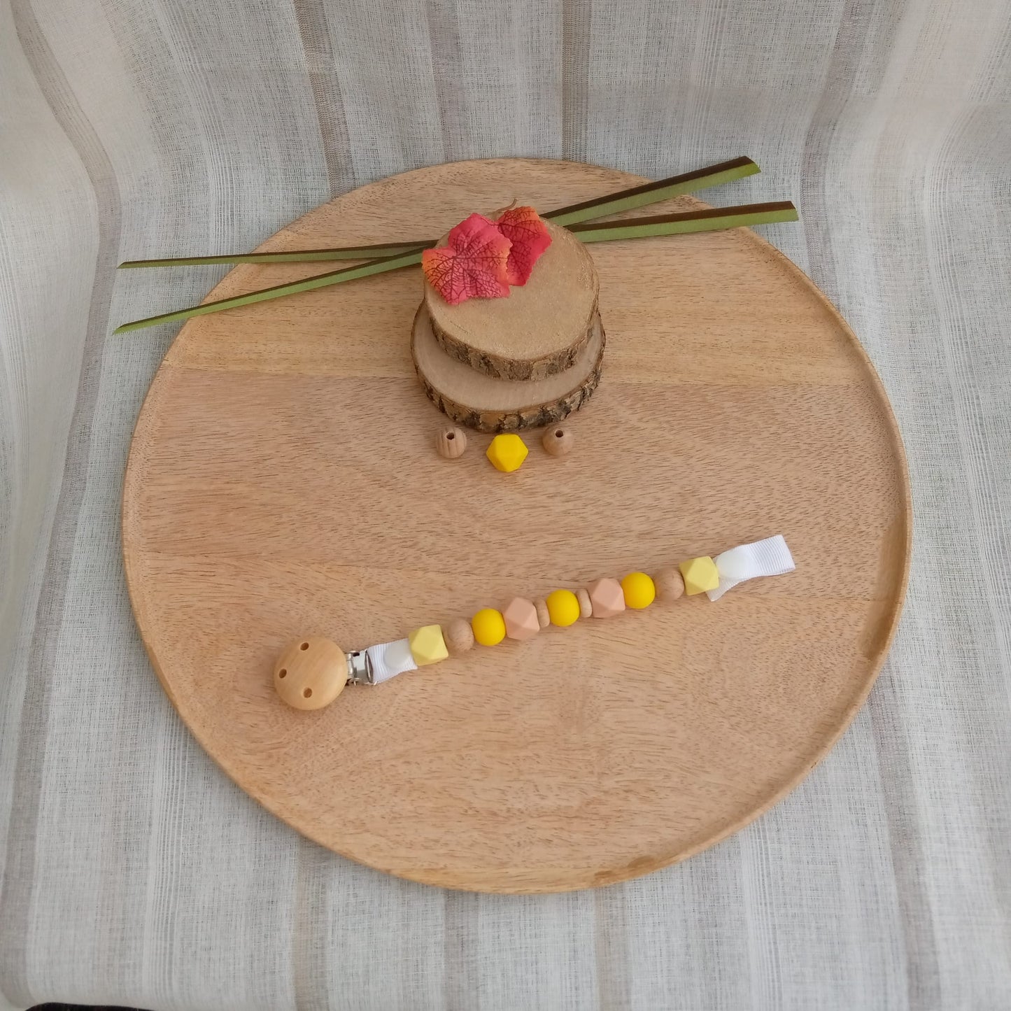 #Attache tétine simple en silicone# - #Mamour Créa#