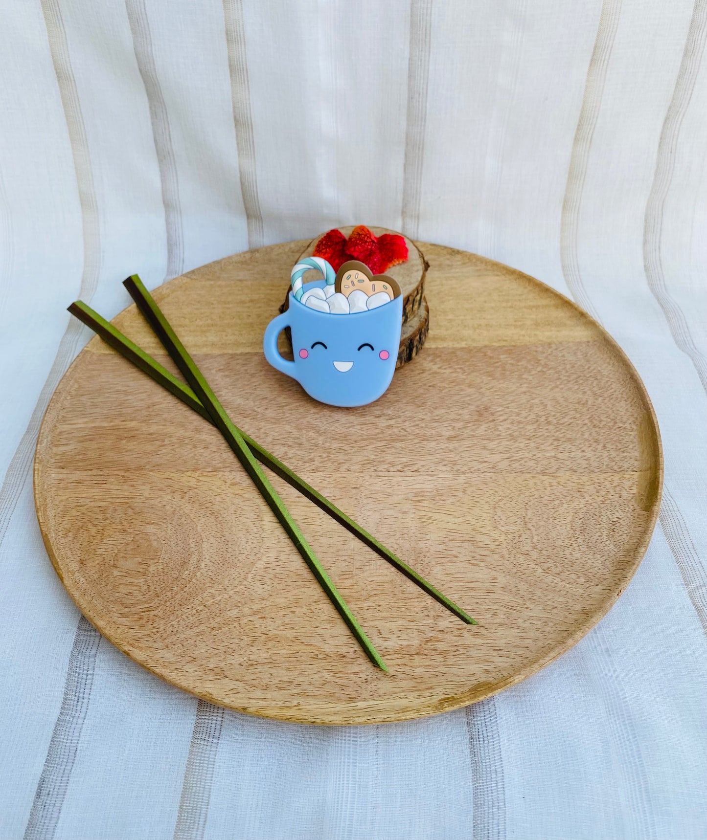 Tasse de dentition bleu