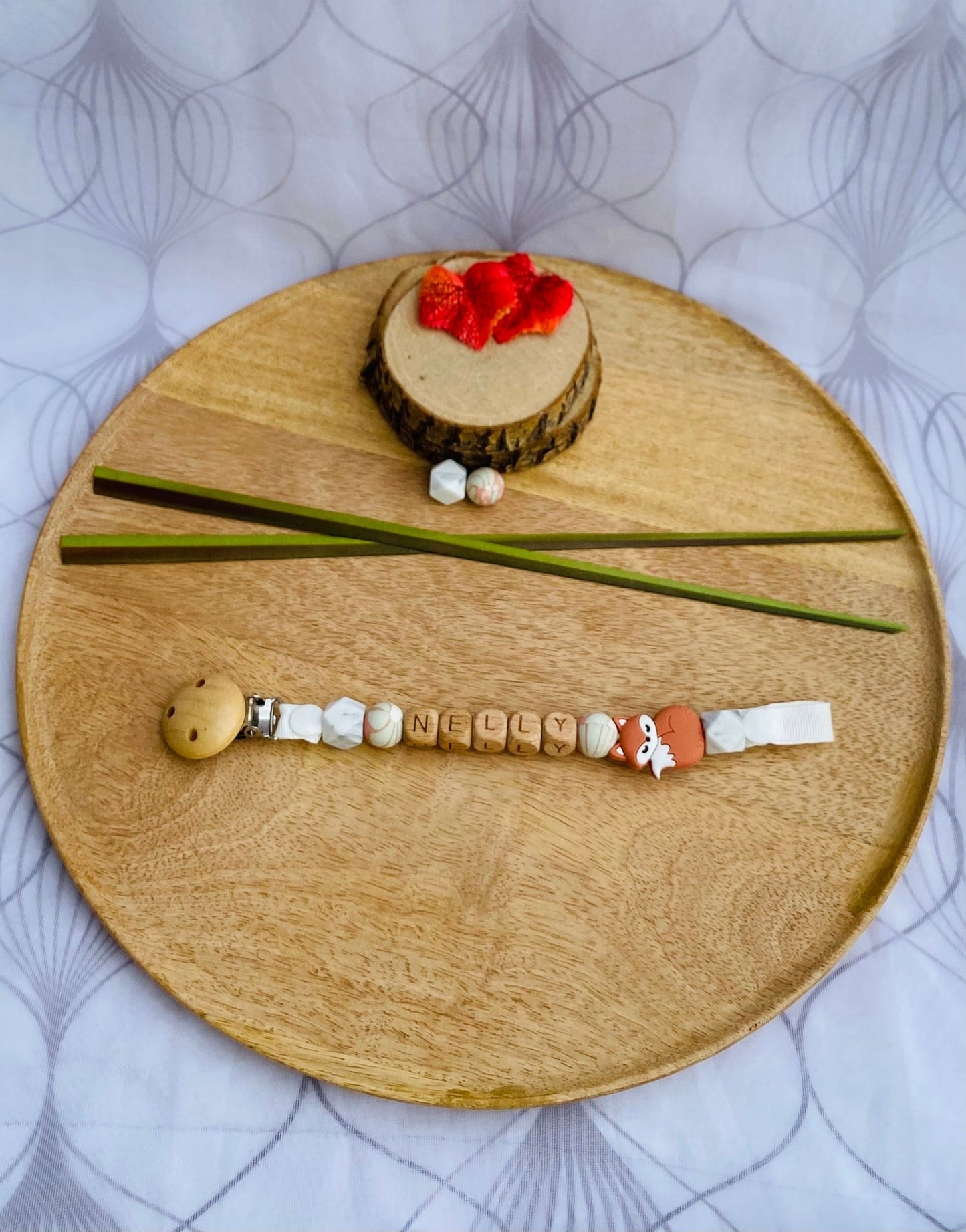 Attache - sucette fantaisie Nelly - Mamour Créa