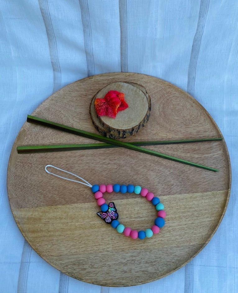 #Bijou de téléphone Fantaisie papillon# - #Mamour Créa#