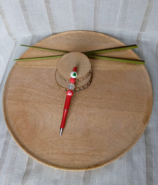Stylo déco noël