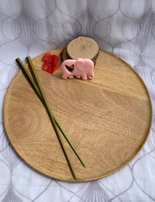 Eléphant de dentition rose