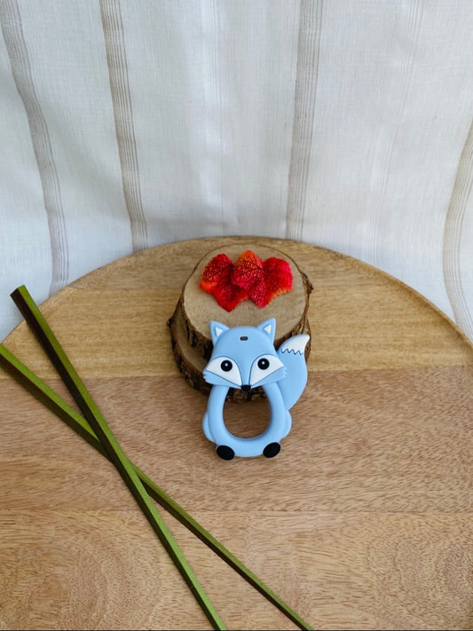 Renard de dentition bleu