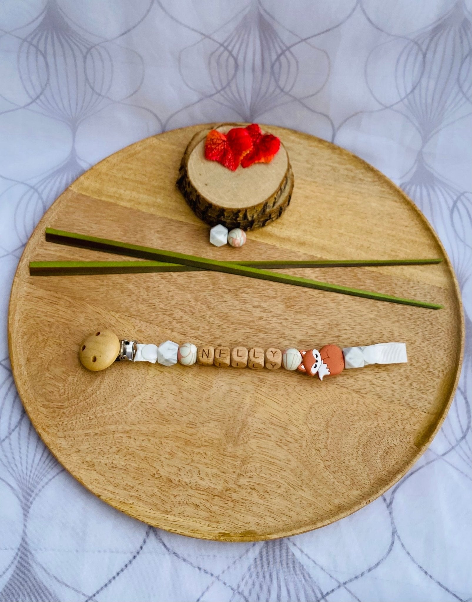 Attache - sucette fantaisie Nelly - Mamour Créa