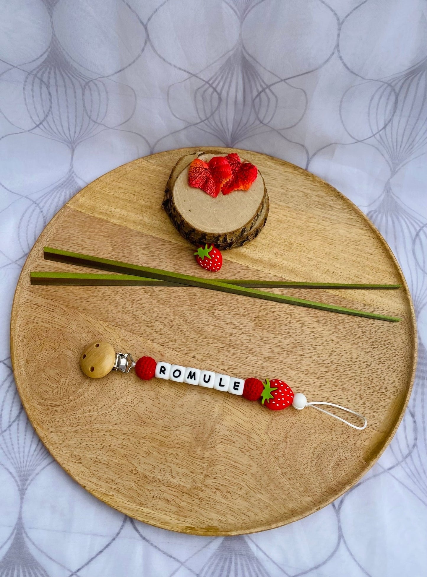 Attache - sucette fantaisie Romule - Mamour Créa