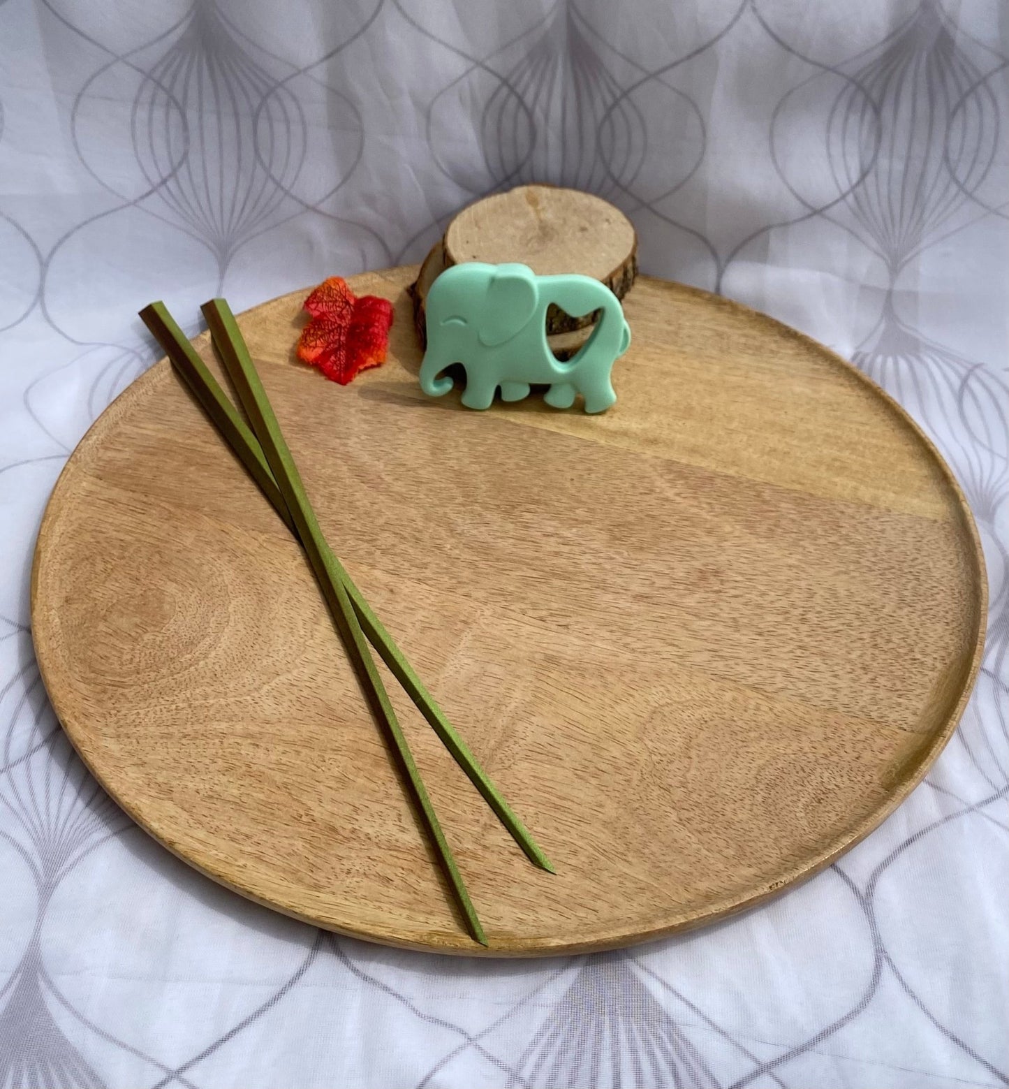 #Jouet de dentition Eléphant Vert # - #Mamour Créa#