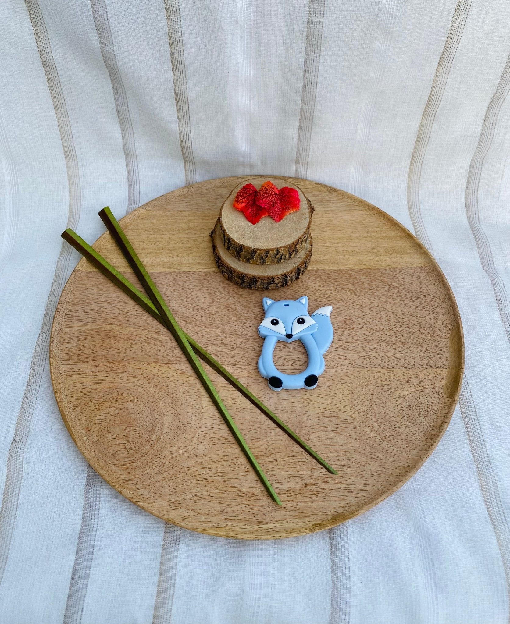 Renard de dentition bleu - Mamour Créa