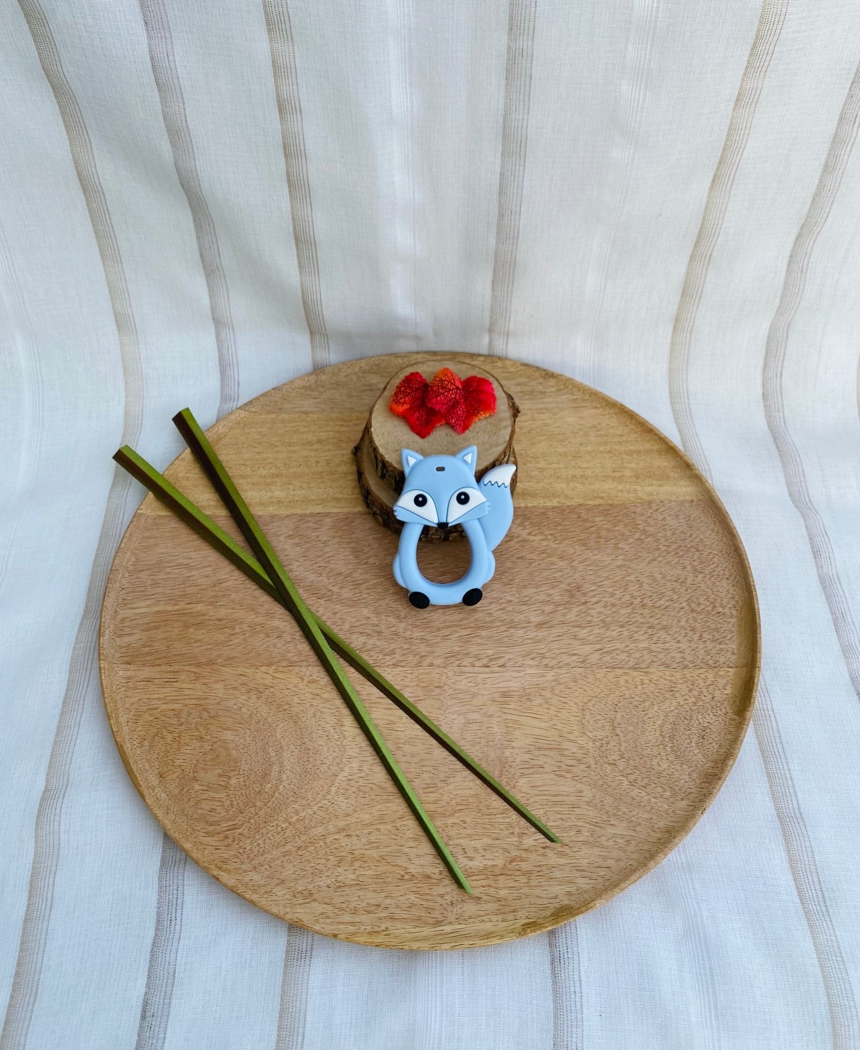 Renard de dentition bleu - Mamour Créa