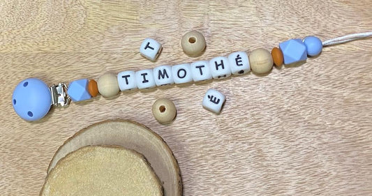 Attache-sucette Timothé - Mamour Créa